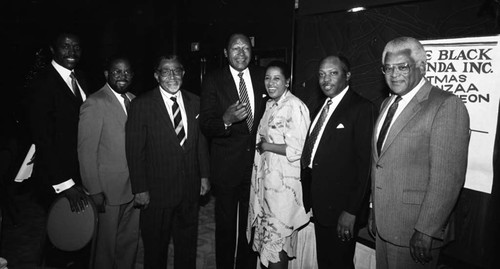 Tenth Annual Black Agenda Christmas/Kwanza Luncheon, Los Angeles, 1989