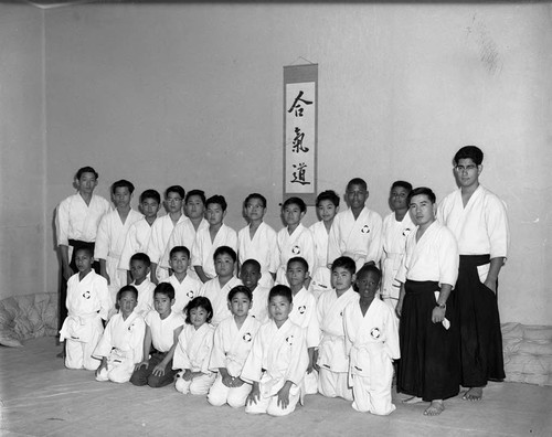 Aikido Jr. Classes, Los Angeles, 1962