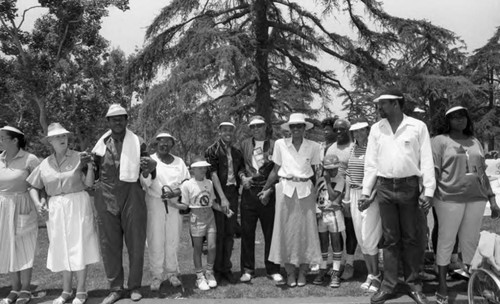 Brotherhood Crusade Hands Across America, Los Angeles, 1986