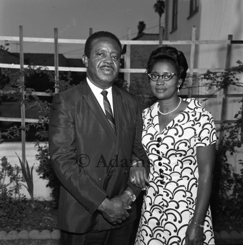 Portrait of the Abernathy's, Los Angeles, 1968