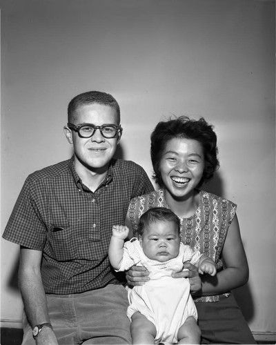 Mr. and Mrs. Garth Adams, Los Angeles, 1962