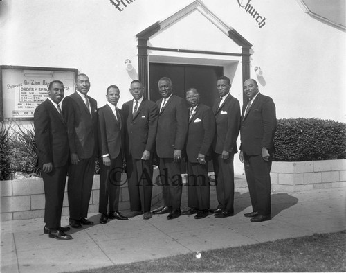 Group portrait, Los Angeles, 1967