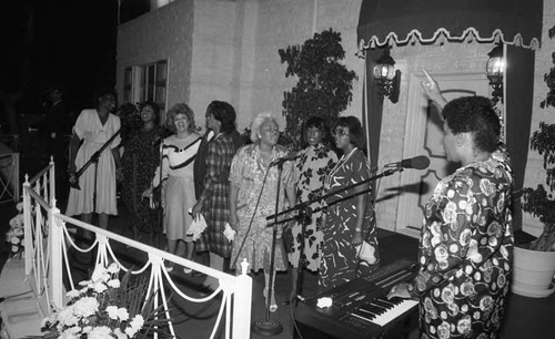 Gospel Concert, Los Angeles, 1986