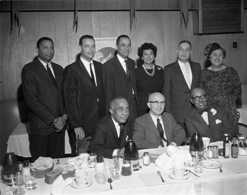 Luncheon with Lindsay, Los Angeles, 1963