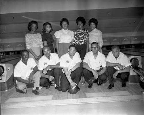 Bowling Team, Los Angeles, 1961