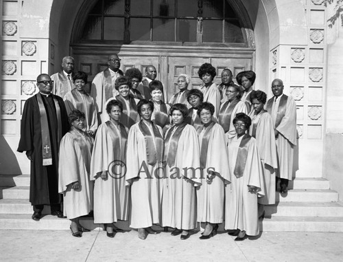 Church Choir, Los Angeles, 1970