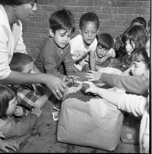 Children at Jewish Center, Los Angeles, 1967