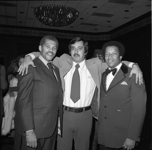 Frank Holoman and David Cunningham, Jr., Los Angeles, 1973