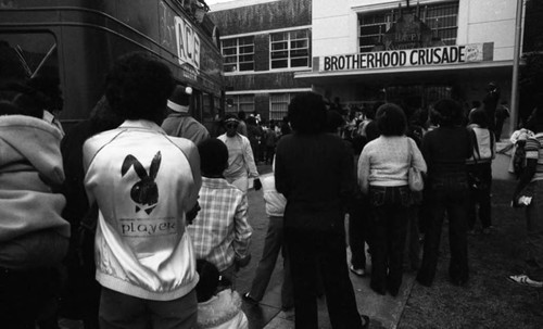 Brotherhood Crusade winter holiday event, Los Angeles, 1982