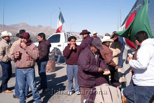 Anti NAFTA Protest, Juárez, 2007