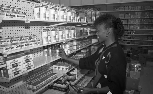 Store opening, Los Angeles, 1990