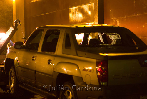 Confiscated vehicles, Juárez, 2008