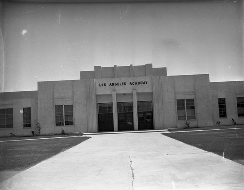 L.A. Academy, Los Angeles, ca. 1960