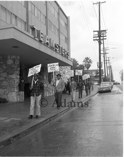 Protest, Los Angeles, 1962