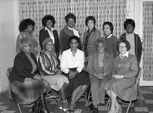 Consolidated Realty Board members posing together, Los Angeles, 1983