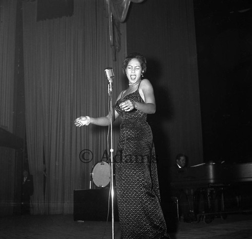 Singer, Los Angeles, 1961