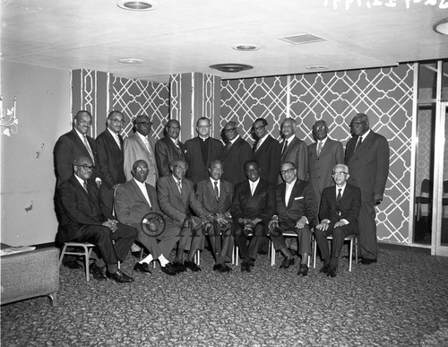 Group portrait, Los Angeles, 1971