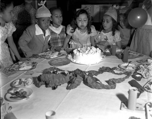 Yoshi Williams Birthday Party, Los Angeles, 1947