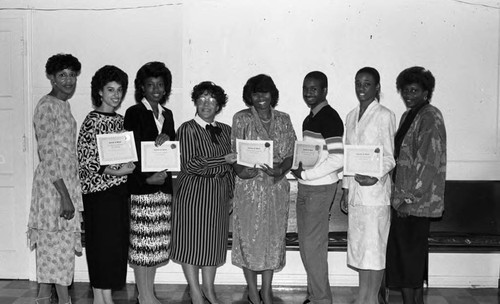 Group Portrait of Award Recipients, Los Angeles, 1987