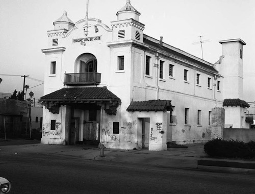 Engine House No. 18, a project of the Community Redevelopment Agency, Los Angeles, 1984