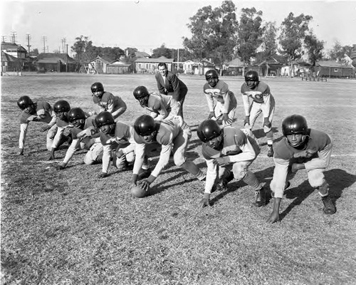 Football Team, Los Angeles, 1948