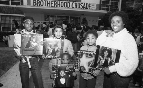 Brotherhood Crusade winter holiday event, Los Angeles, 1982