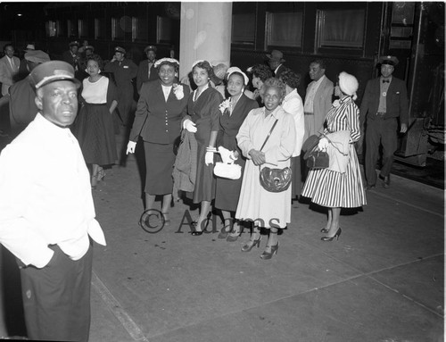 Group, Los Angeles, 1955