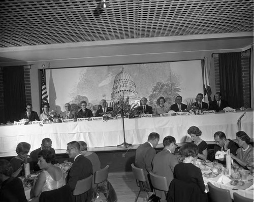 Banquet, Los Angeles, 1962