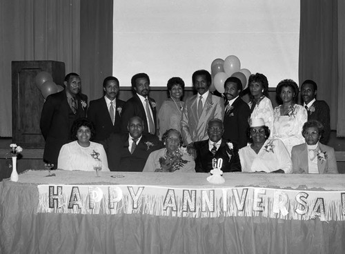 60th Wedding Anniversary, Los Angeles, 1987