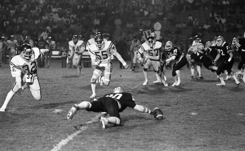 Football Players, Los Angeles, 1982