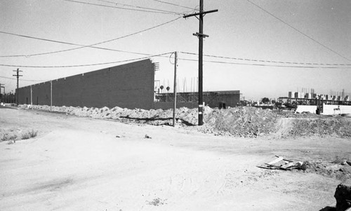 Construction site, Los Angeles, 1990