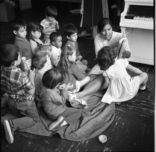 Children at Jewish Center, Los Angeles, 1967