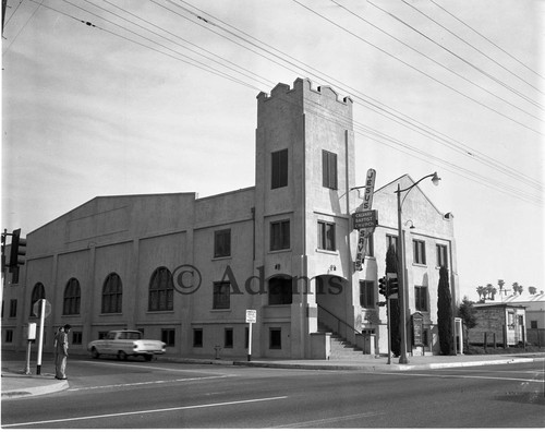 Calvary Baptist Church, Los Angeles, 1962