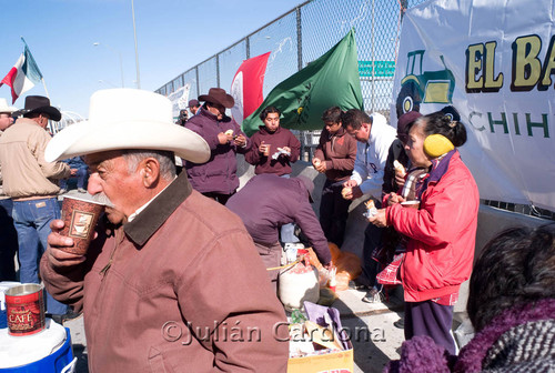 Anti NAFTA Protest, Juárez, 2007