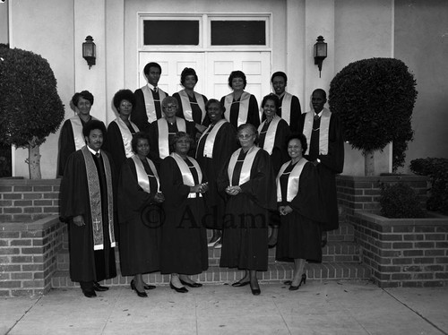 Church Choir, Los Angeles, 1970