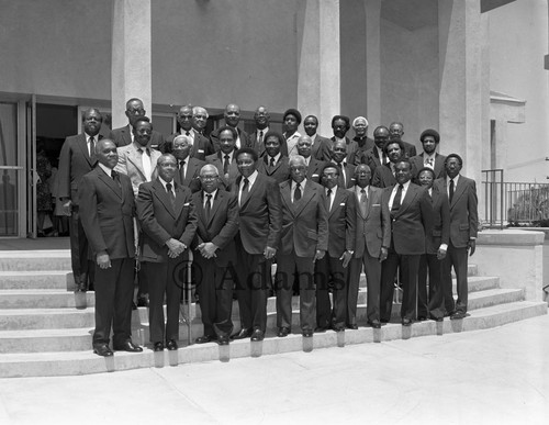 Group portrait, Los Angeles, 1976