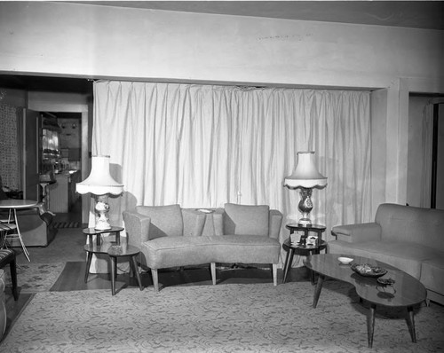 Living Room, Los Angeles, 1962