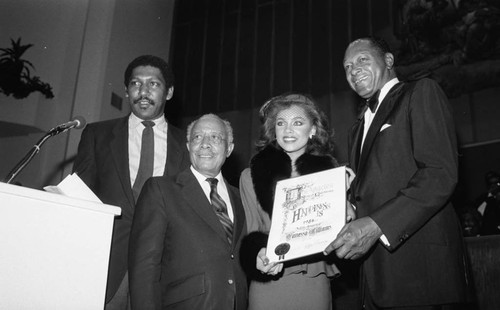 Vanessa Williams Honored by NAACP, Los Angeles, 1984