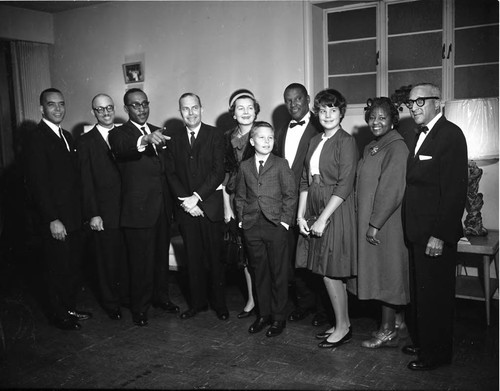 Reverend Brookins and Guests, Los Angeles, 1962