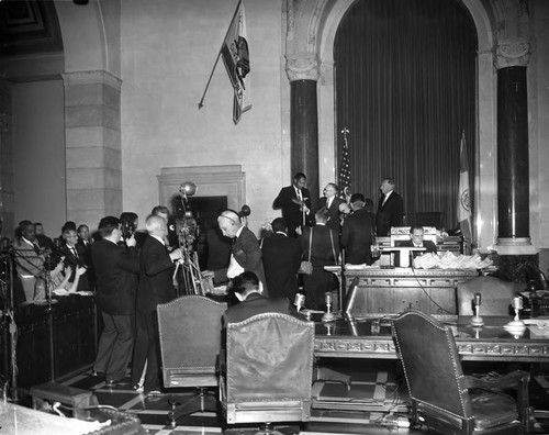 City Hall, Los Angeles, 1963