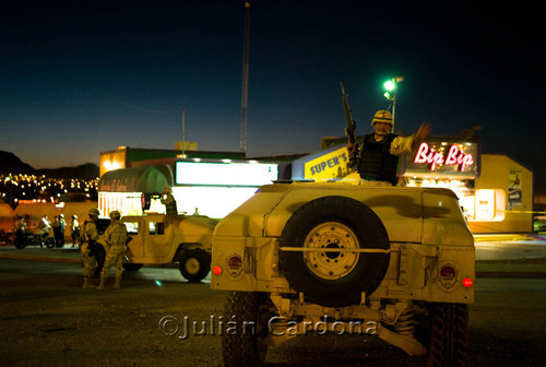 Military, Juárez, 2007