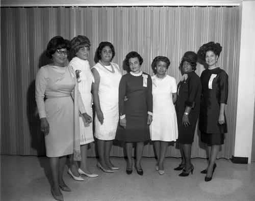 Women at campaign, Los Angeles, 1967