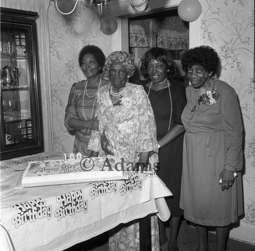 Birthday party, Los Angeles, 1983