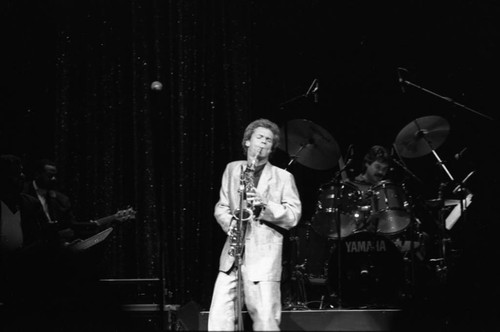 David Sanborn performing at the 11th Annual BRE Conference, Los Angeles, 1987