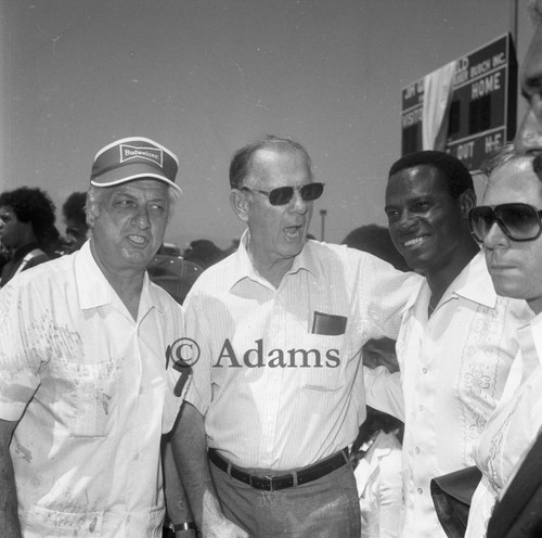 Dedication of ballpark, Los Angeles, 1981