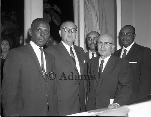 Gov. Brown, Los Angeles, 1961