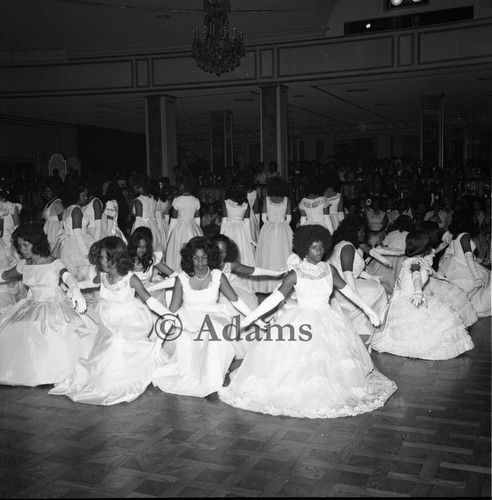 Debutante ball, Los Angeles, 1972