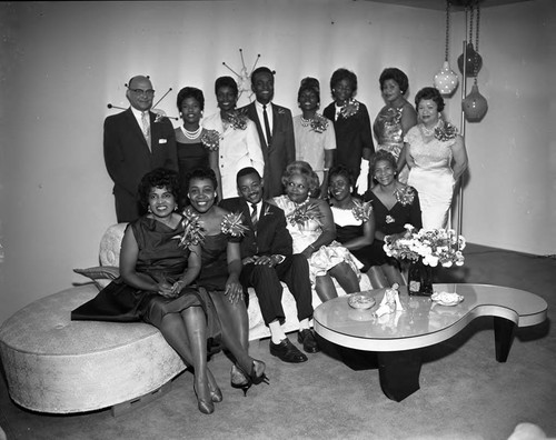 Group portrait, Los Angeles, 1961