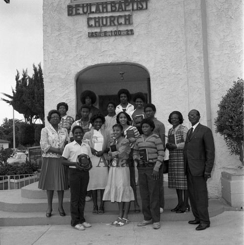 Beulah Baptist Church, Los Angeles, 1982