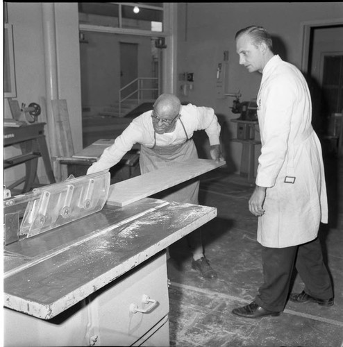 Woodcraft class, Los Angeles, 1966